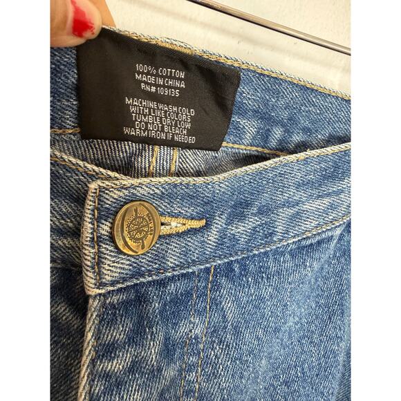 Vintage RARE Y2K Unk Denim NBA Jeans NBA Team Logo Patches Men Size 40 - Picture 6 of 13